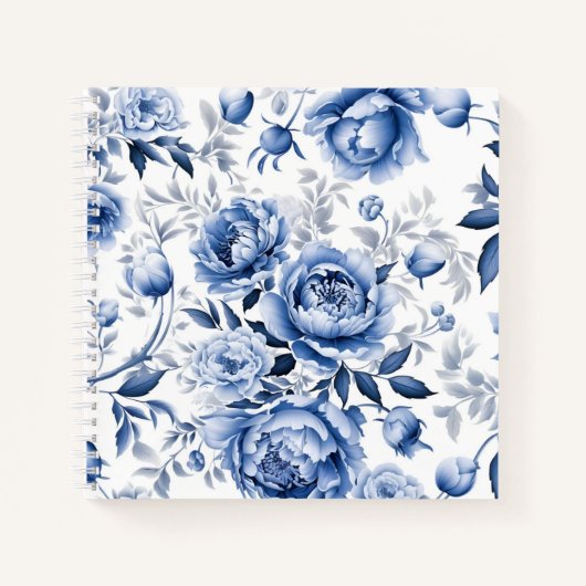 Blauwe pony notitieboek (Voorkant)
