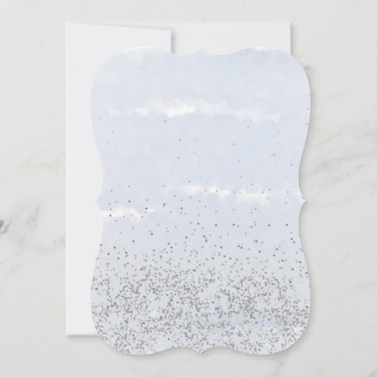 Blauwe pony zal je mijn Bridesmaïde uitnodigingen  (Achterkant)