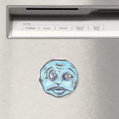 Blauwe POO HEAD magneet (Insitu (Vaatwasser))