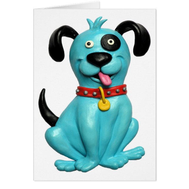 Blauwe pooch (Voorkant)