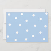  blauwe pooldots kaart (Achterkant)