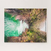 Blauwe pools lopen, nationaal park koppelen legpuzzel (Horizontaal)