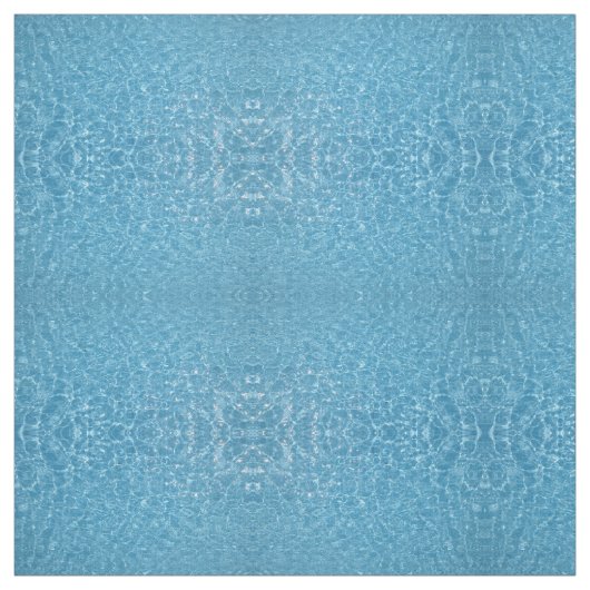 Blauwe poolverbinding stof (Swatch)