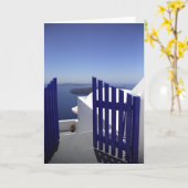 Blauwe poort kaart (Gele Bloem)