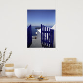 Blauwe poort poster (Keuken)
