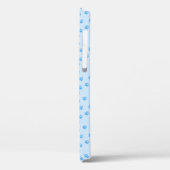 Blauwe pootafdruk I-phone 5 hoes (Achterkant / Links)