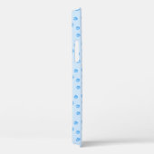 Blauwe pootafdruk I-phone 5 hoes (Achterkant / Rechts)