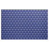 Blauwe Pop Art Camera Stof (Yard (91,4 cm))