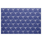 Blauwe Pop Art Camera Stof (Fat Quarter)