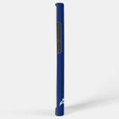 Blauwe porseleinen bloei samsung galaxy hoesje (Rechterkant)