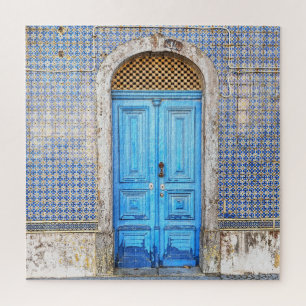 Blauwe Portugal deur Legpuzzel
