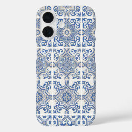 Blauwe Portugese Tegel iPhone 16 Hoesje