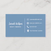 Blauwe Portugese Tegel Visitekaartje (Achterkant)