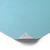 Blauwe Poster met Golven  (Hoek)