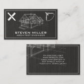 Blauwe Prints | Hulpmiddelen voor architecten | Bo Visitekaartje (Voorkant / Achterkant)