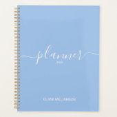 Blauwe professionele planner (Voorkant)