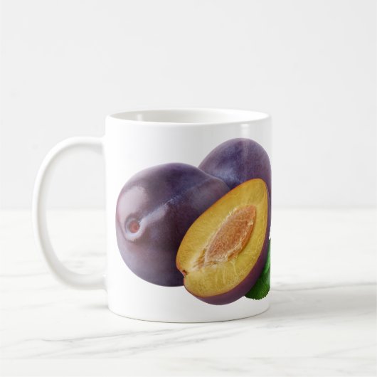 Blauwe pruimen koffiemok (Links)