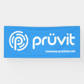 Blauwe pruvit banner (Horizontaal)