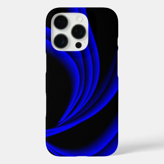 Blauwe Puls Case-Mate iPhone Case (Achterkant)