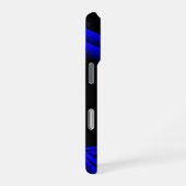 Blauwe Puls iPhone Hoesje (Rechterkant)