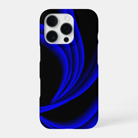 Blauwe Puls iPhone Hoesje (Achterkant)