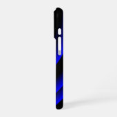Blauwe Puls iPhone Hoesje (Linkerkant)