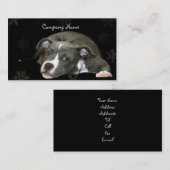 Blauwe puppy Visitekaartjes (Voorkant / Achterkant)