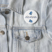 Blauwe puzzelstukken - Autisme-bewustzijn Ronde Button 5,7 Cm (In situ)