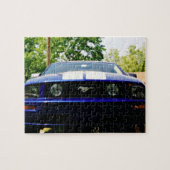 Blauwe Puzzle Legpuzzel (Horizontaal)