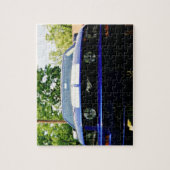 Blauwe Puzzle Legpuzzel (Verticaal)