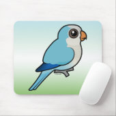 Blauwe Quaker Muismat (Met muis)