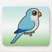 Blauwe Quaker Muismat (Voorkant)