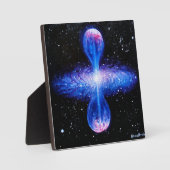 Blauwe quasar fotoplaat (Voorkant)