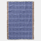 Blauwe Quilt Deken (Voorkant Verticaal)