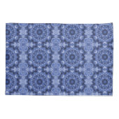 Blauwe Quilt Kussensloop (Achterkant-Links)