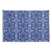 Blauwe Quilt Kussensloop (Achterkant-Rechts)