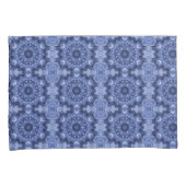 Blauwe Quilt Kussensloop (Voorkant-Rechts)