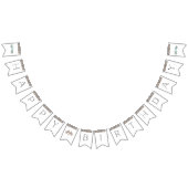 Blauwe Race Auto Bunting Vlaggen Vlaggetjes (Alle)