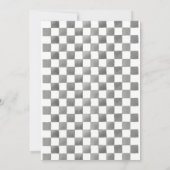 Blauwe Race Auto Snel Een Jongen Verjaardag Kaart (Achterkant)