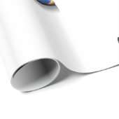 Blauwe Raceauto Cadeaupapier (Rol Hoek)