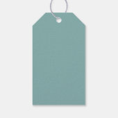 Blauwe raceauto grappig  cadeaulabel (Achterkant)