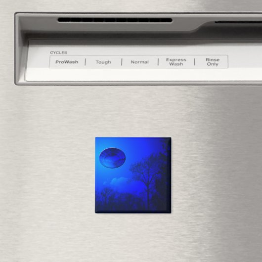 Blauwe reflectie magneet (Insitu (Vaatwasser))