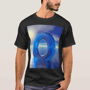 Blauwe Reflecties T-shirt