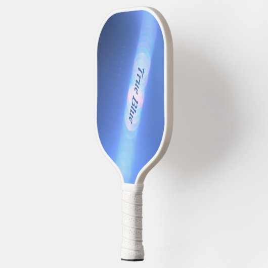 Blauwe refractie pickleball paddle (Links)