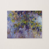 Blauwe regen (linkerhelft) door Claude Monet Legpuzzel (Horizontaal)