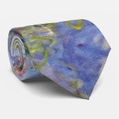 Blauwe regen (linkerhelft) door Claude Monet Stropdas (Opgerold)