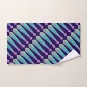 Blauwe Regenboog Decorative Ontwerper  Bad Handdoek (Handdoek)