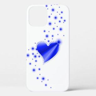 Blauwe regenboogkunst met sterren Case-Mate iPhone case