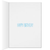 Blauwe regenboogliefde waterverf (Binnen (Rechts))