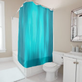 blauwe regenstorm douchegordijn (In situ)